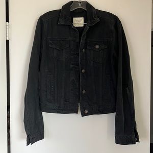 Distressed Denim Jean Jacket